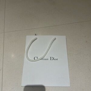 Dior small to medium paper bag.
